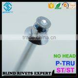 HIGH QUALITY DOUBLE CSK COUNTERSUNK STEEL PT BLIND RIVETS FOR COMMUNICATIONS EQUIPMENT thumbnail-5