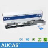 Good Quanlity With Cat6e Network Cable RJ45 Socket 19inch Rack Mount Patch Panel 24 Ports thumbnail-2