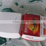Christamas Eco-friendly Hamburger Paper Boxes Printed at Food Standard thumbnail-3