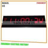 Extra Large Red Led Wall Clock With Remote,large Led Digital Clock,/led Wall Clock With Seconds thumbnail-2