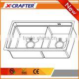 Factory Direct Sales Double Bowl Undermount Kitchen Functional Sink thumbnail-3