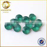 Colored glass stones foil back stones , emerald green loose crystal stone                        
                                                                                Supplier's Choice