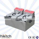 Commercial Kitchen Equipment Electric 2- Basket Deep Fryer in Guangzhou thumbnail-1