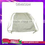 Canvas Drawstring Backpack thumbnail-2