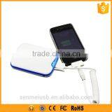 in Russian 5000mAh Power Bank Portable Charger Rechargeable Battery Charger for Smart Phone thumbnail-1