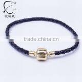 Comfortable Simple Promotion Black Leather Suede Bracelet Quality Choice thumbnail-1