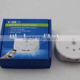16 Millions Color Wifi RGB Controller 12-24V LED Controller With Music Modes for RGBW LED Strip IOS/Android System Smartphone