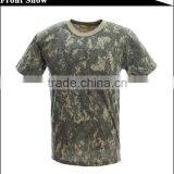 100% Cotton Made Army Camouflage Miliitary Short-sleeve T-shirt thumbnail-4