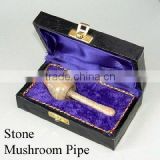 Stone Mushroom Pipe