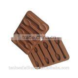 BPA Free FDA LFGB Spoon Silicone Chocolate Molds Chocolate Tray thumbnail-3