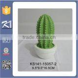 Funny Porcelain Cactus Figurine Home Decoration thumbnail-2