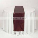 100%polyester Satin Table Runner for Wedding thumbnail-1