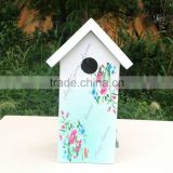 Beautiful decorative bird house wooden bird nest bird cage