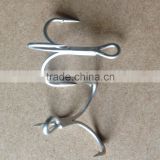 High Quality High Carbon Steel Treble Hook for Fishing