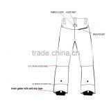 2016 New Design Mens Padded Ski Pants thumbnail-2