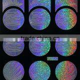 Round Shape Laser Silver Nail Polish Stencil thumbnail-2