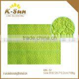 Reposteria Food Grade Magic Decor Silicone Sugar Lace Mat Flower With Leaves thumbnail-1