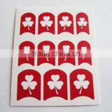 Wholesale DIY Reusable Hearts Nail Art Stencil Hollow Out Nail Designed Template thumbnail-6