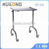 Durable Stainless Steel Medical Tray Table Trolley thumbnail-2