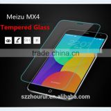 9H,2.5d premiun tempered glass screen protector for Meizu MX4 ,9H,2.5D, tempered glass screen protector