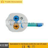 ZIF Cable Membrane Three Buttons Control Led Switch Keypad