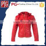 New Style Quilting Jacket Customized Women's PU Leather Jacket thumbnail-1