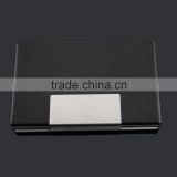 Aluminum leather business card holder VD-P66