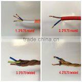 RED Electrical Wire Braided Cable 2/3 Core Edison DIY Pendant Cord thumbnail-6