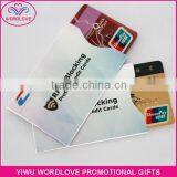 Credit Card RFID Blocking Sleeve / Aluminum Foil Card Protector / Secure Card Protector thumbnail-1