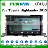 Funwin Double Din Pioneer Car Audio System Dvd Player For Toyota Highlander 2015 With Car Radio Gps Navigation thumbnail-6