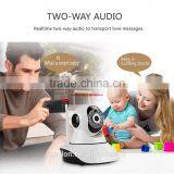 Wireless ip Camera, Indoor Monitors 360 Cam WiFi ip Camera Baby Pets Monitor Remote Home Security IP Cameras 2 Way Video thumbnail-5
