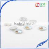 2016 Wholesale Round AB Color Fish Scale Carved Resin Dome Seals Cabochon thumbnail-2