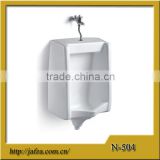 504 Stainless steel handle flush ceramic marterial urinal