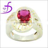 Wholesale Gemstone Brass Ring Men Ring Model thumbnail-1