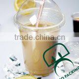 PP Plastic Cup for Beverage With Dome/flat Lid thumbnail-5