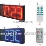 2014 Green Blue Bicolor 48*48pixel Outdoor P20 Cross Animation Temperature Led Display