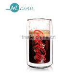 400ml High Borosilicate Double Wall Glass Coffee/Tea/Juice Cups N6005 Best Price