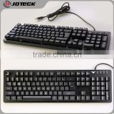 the cheapest professional wired metal cover mechanical keyboard from factory in market