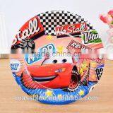 Cars Cartoon Paper Plate
