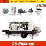 Electric or Diesel Engine Small Concrete Pump 60stere/h With CE/CV/BO thumbnail-5