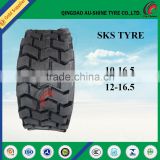 China brand Loader tire 10-16.5-10PR TL skid steer tire