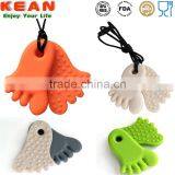 2016 Shenzhen Supplier Soft on Babies Gums Pacifier Clips for Option Silicone Pendant Teether thumbnail-2