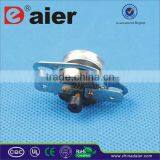 KSD301 Manual Reset Thermostat 10/15A 250VAC NO/NC 55~180 Degree KSD301N-OF1 With Loose Collar