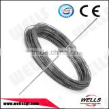 Wells Factory CE 3mm 6x7+fc stainless steel 316 lifting wire rope