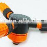 3 Arm Rotating Plastic Sprinkler With Bat Base thumbnail-3