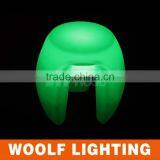 Attactive Oval Glowing Brightsome Rechargeable LED Lighted Bar Stool Bar Chair thumbnail-3