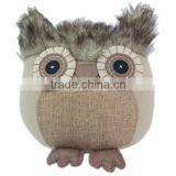 Store More Fashional Plush Cotton Owl Door Stopper With Sand Stuffed thumbnail-3