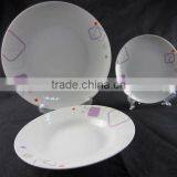 12 Pcs Dinnerware Set With Pig Pattern Decal thumbnail-1