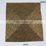 Golden Glass Bead Place Mats Other Colours Also Available thumbnail-1