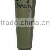 Plastic Gold or Black Spiked Vase Memorial/funeral thumbnail-2